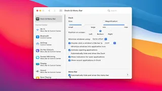 How To Hide Menu Bar On MacBook [Tutorial]