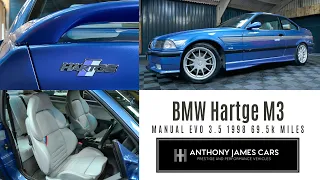 BMW M3 HARTGE 3.5 EVOLUTION 2d 350 BHP STUNNING AND RARE