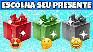 ESCOLHA SEU PRESENTE 🎁|🍀 VOCÊ É UMA PESSOA DE SORTE?