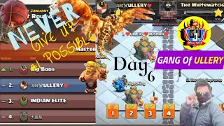 Can We Promote ??? Clan War League (CWL) | Day-6 | ULLERY vs  THE WHITEWATCH2 #clashofclans  #cwl