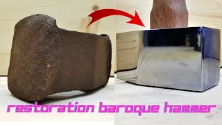 Restoration of an old blacksmith's hammer