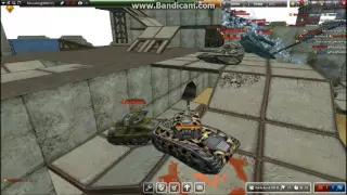 Tanki Online - Gameplay #2 - Railgun M2 + Hornet M2