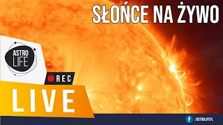 Piękne protuberancje na Słońcu! 🌞 Oglądamy na żywo 🔭 Już jutro zaćmienie! - Niebo na żywo 269