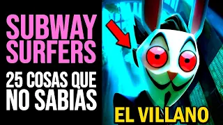 SUBWAY SURFERS: 25 Cosas que NO SABÍAS | Curiosidades