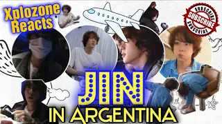 Jin (BTS) in Argentina // REACTION