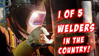 Can You Weld Copper Pipe Carrying Millions of Volts of Electricity??