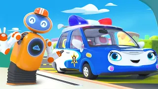 Police Car is Running out of Gas | Monster Truck | Car Cartoon | Kids Cartoon | BabyBus - Cars World