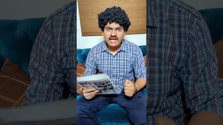 Remote 📺 Life Hack 😂 Desi Jugaad mehenga pad gya 🤢😅 #shorts #funny #comedy #ashortaday