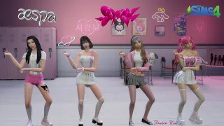aespa (에스파) -  'Spicy' -; The Sims 4 dance cover 🌸