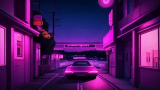 Cruising in ChillWaveAI Town - Aesthetic Lofi Music - Lofi Hip Hop Mix [AI Music Video]