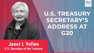 U.S. Secretary Of The Treasury, Janet Yellen's Address At G20 | BQ Prime