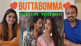 ButtaBomma Song Reaction | Ala Vaikunthapurramuloo​ | Allu Arjun | Pooja Hegde