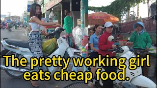 The migrant workers' market, cheap prices#travelwithchris