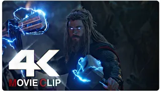 All THOR FIGHTS Scenes in Avengers: Endgame | 2019 | 4K ULTRA HD | By Az Gamer |