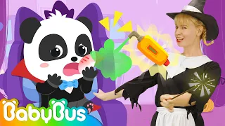 Witch Doctor Comes to Help | Doctor Cartoon | Halloween Song | Nursery Rhymes | Kids Songs | BabyBus