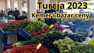 Turcja kamperem 2023 cz.9 Kemer i ceny na bazarze