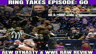 AEW Dynasty & WWE Raw Review #aew #wwe #wrestling #review #highlights #fyp