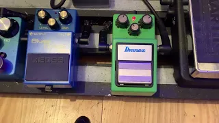 Tube screamer or Blues Driver or both?