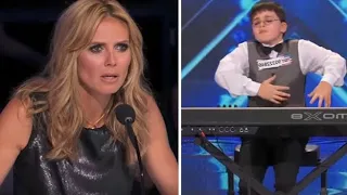 Judges Can NOT Believe 9 Year Old Pianist & His Extraordinary Talent! 😱America’s Got Talent