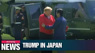 Trump, Abe holding summit after Trump meets Japan's new emperor