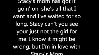 Stacy's Mom Lyrics