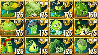 Every Random GREEN Premium Plants Power-Up! in Plants vs Zombies 2 Final Bosses