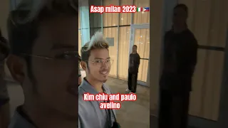 Kim chiu and paulo avelino in Milan italy #asapofficial #asapmilan2023 #asapmilan #kaofw