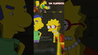 LISA M4T4 A NELSON Y MILHOUSE 🤕😡😳