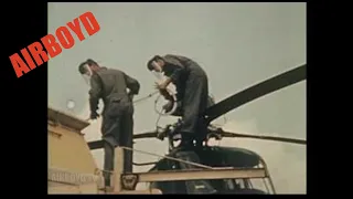 Rocket On Rotor (1955) Helicopter Rocket Rotor Blade Tips