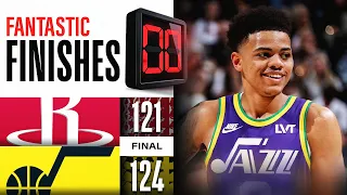 Final 5:11 CLOSE ENDING Rockets vs Jazz 🔥 | April 11, 2024