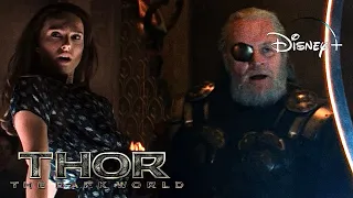 Thor: The Dark World | Jane Foster Meets Odin Scene | Disney+ [2013]