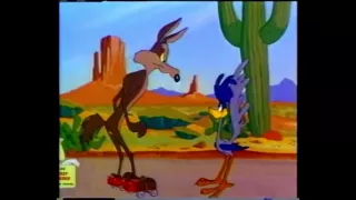 BEEP BEEP.  BLOOP BLEEP.  Switched On Road Runner and Coyote Cartoon