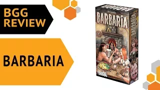 BARBARIA — BGG review from Essen 2017 ENG (remove noise) 🔥👙