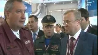 Вице-премьер Рогозин посетил полигон «Старатель»