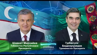 Шавкат Мирзиёев провел телефонный разговор с Президентом Туркменистана Гурбангулы Бердымухамедовым