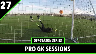 Low Balls, Angles and Footwork | Goalkeeper Training | Ep.2 Off-Season Series |  Pro GK