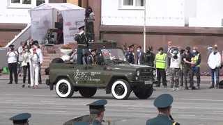 Парад Победы в Ульяновске 24 июня 2020 года