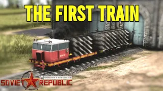 Getting the First train and starting on Rail | Workers and Resources Soviet Republic | S8E16