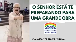 EVANGELISTA MARIA LORENA | VOCÊ ESTÁ DISPOSTO A SER VASO NA MÃO DO OLEIRO?