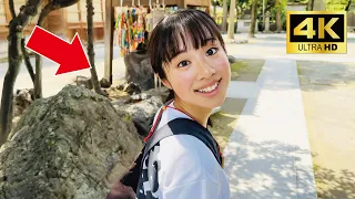 A cute Japanese girl Yuka-chan guided me around Asakusa Sumida area by rickshaw😊 |  @yutin_jp ​