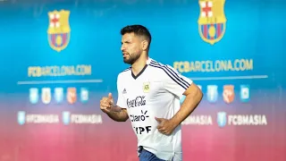 LIVESTREAM:✈✈🏳🏴 KUN AGÜERO's OFFICIAL PRESENTATION as A BARÇA PLAYER from CAMP NOU