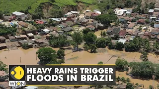 Heavy rains trigger floods in Brazil | Rescuers struggle to reach disaster-hit areas | English News