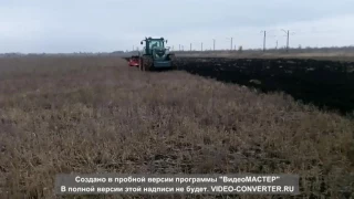 Работа плуга Kverneland RN-100 с системой ON-LAND (работа в борозде и вне борозды)