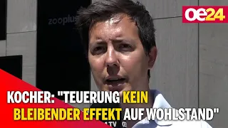 Kocher: "Teuerung kein bleibender Effekt auf Wohlstand"