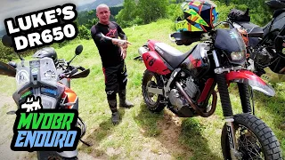 Our First Ride With a DR650 - MVDBR Enduro #195