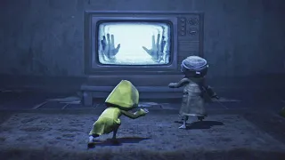 Little Nightmares 2 - The THIN MAN All Encounters - 4K 60fps | BOSS Fight