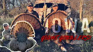 Doubled Up In Iowa +1! INSANE GOBBLER FOOTAGE!