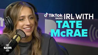 Tate McRae on "Greedy," Being in Olivia Rodrigo's "Bad Idea Right?" Music Video | TikTok Radio IRL
