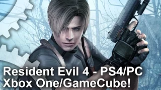 Resident Evil 4 Remastered: PS4/Xbox One/PC/GameCube Graphics Comparison