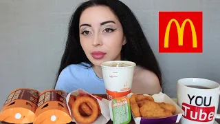 Я счастлива 🥰 Почему? / Mcdonalds mukbang / Ayka Emilly ❤️